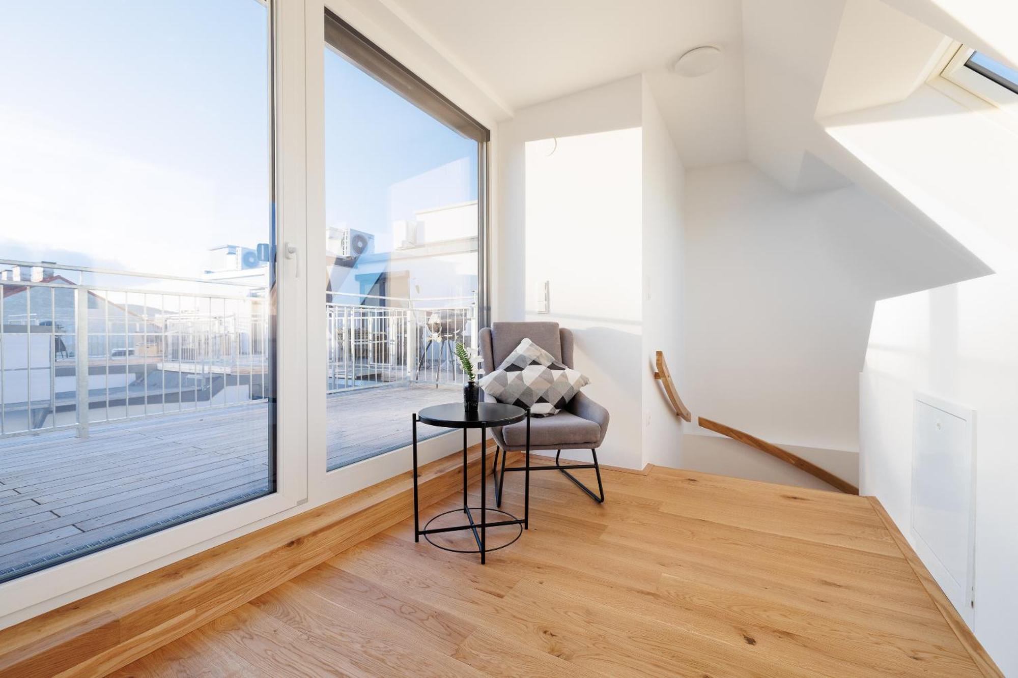 Symphony Apartments 41 - Modern Loft With Terrace And Grill In Central Location Wien Exterior foto