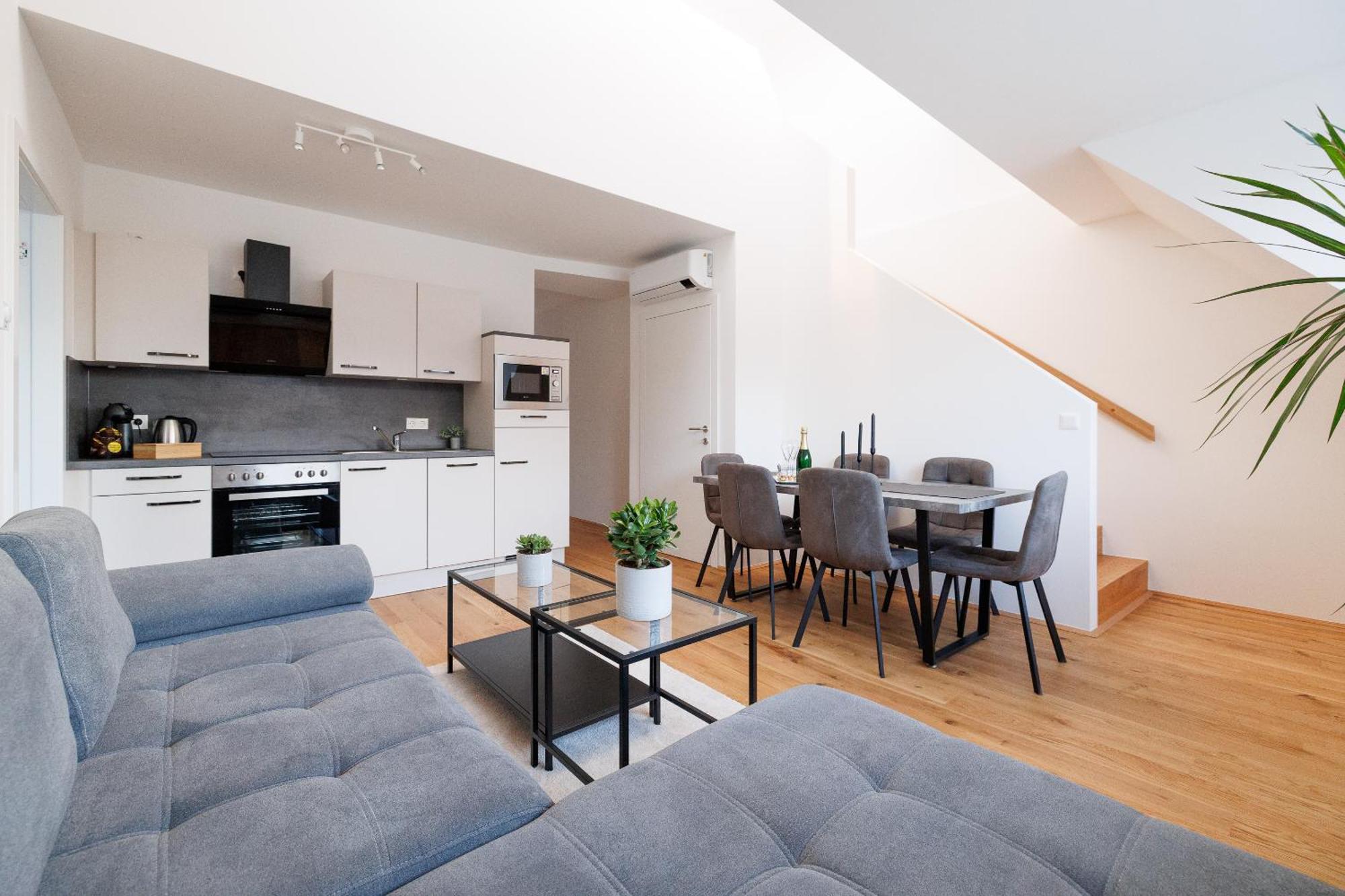 Symphony Apartments 41 - Modern Loft With Terrace And Grill In Central Location Wien Exterior foto