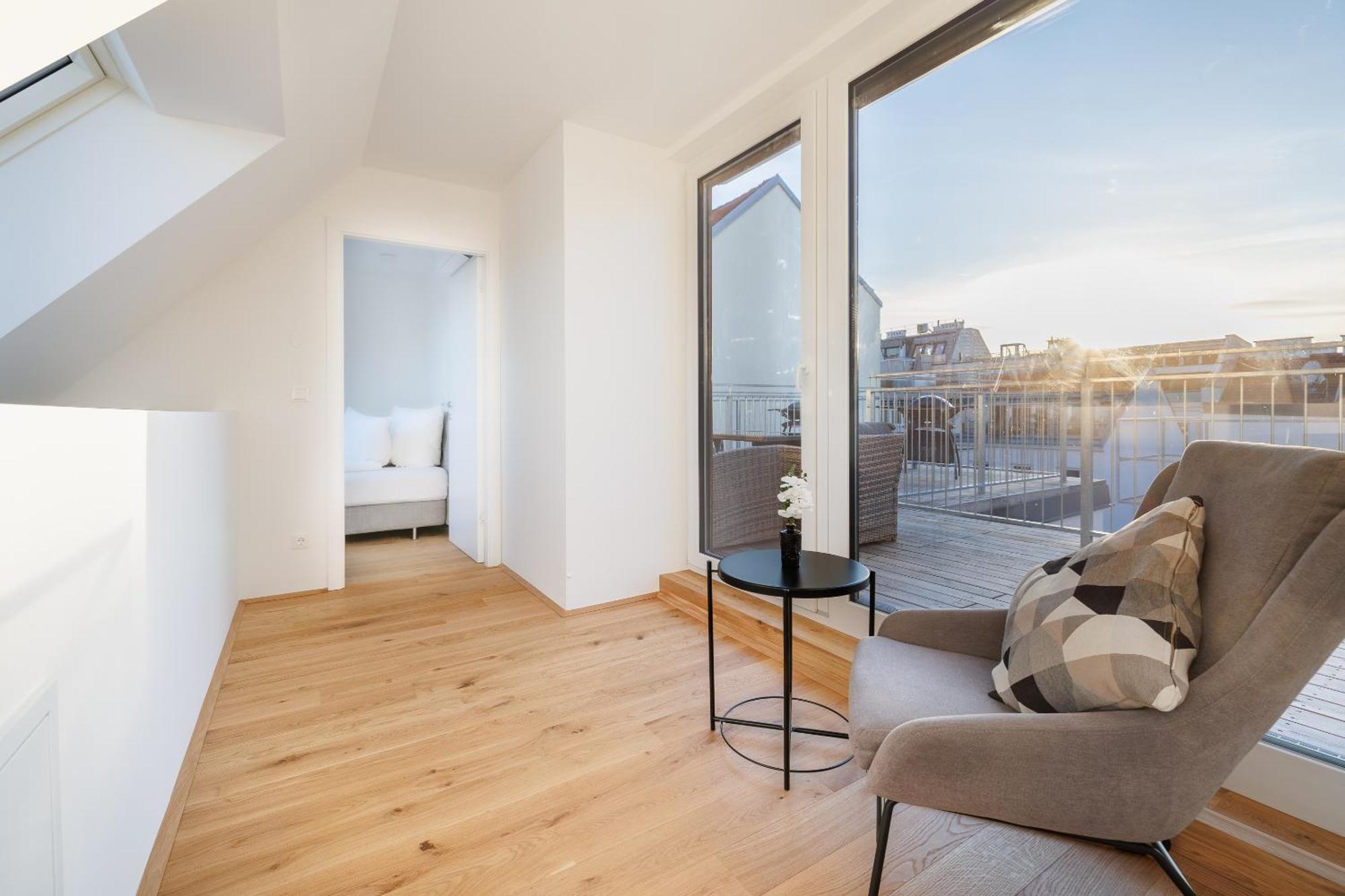 Symphony Apartments 41 - Modern Loft With Terrace And Grill In Central Location Wien Exterior foto