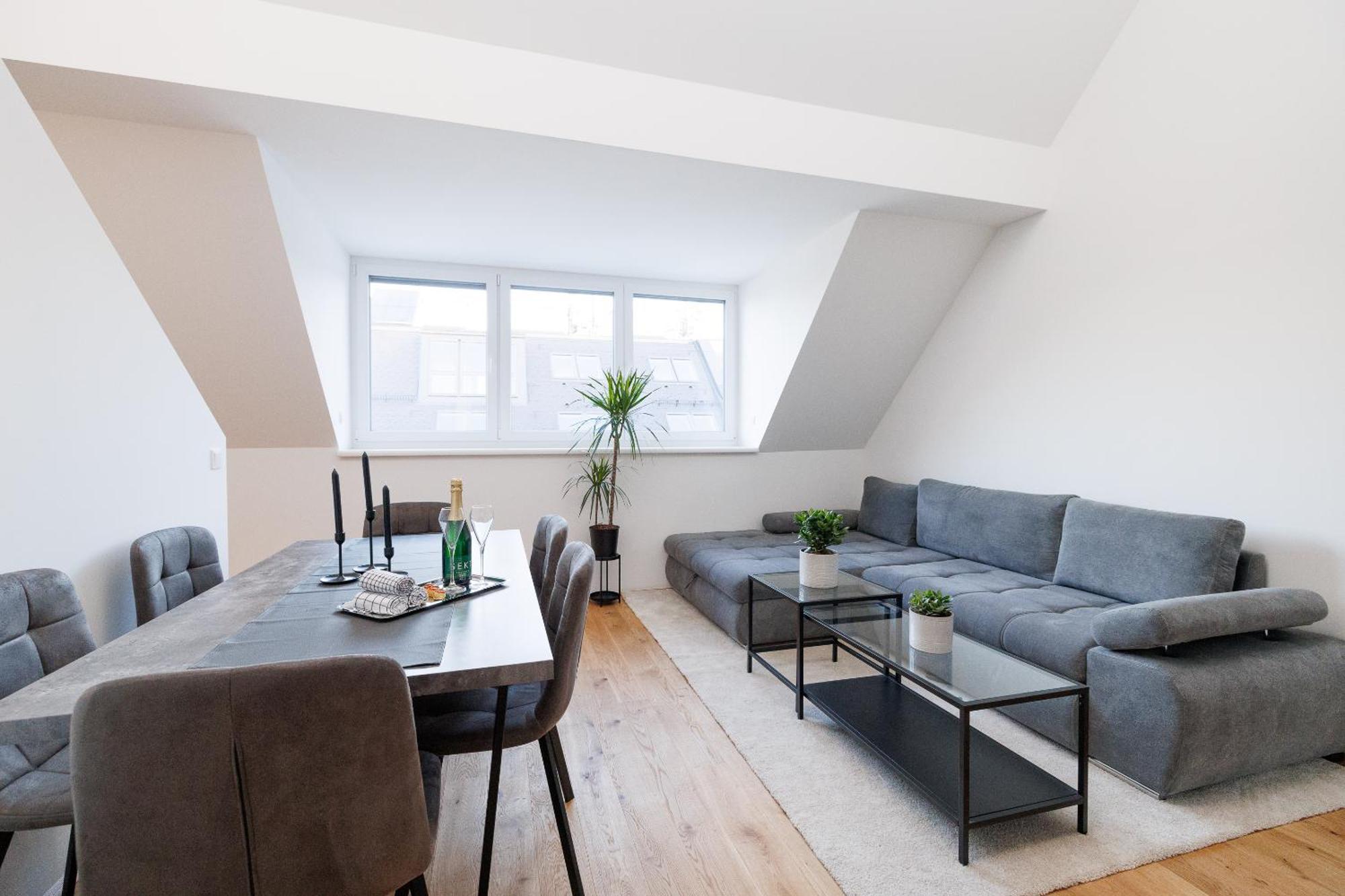 Symphony Apartments 41 - Modern Loft With Terrace And Grill In Central Location Wien Exterior foto